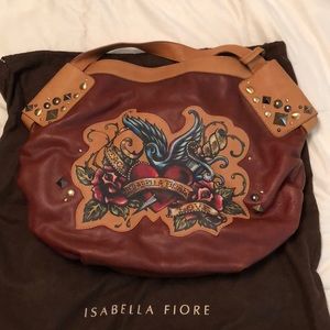 Stunning leather Isabella Fiore Tattoo Bag!!!